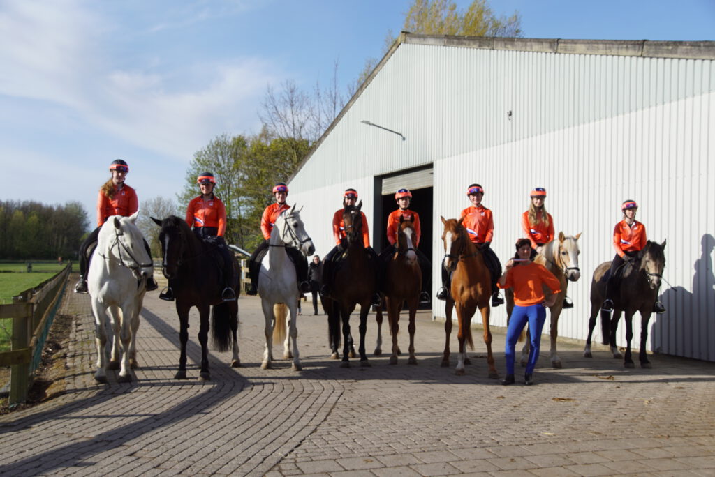 2. Team oranje schaatsers